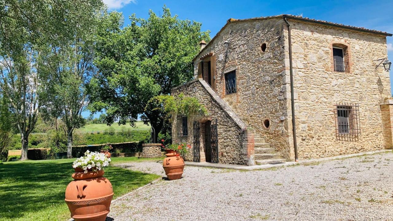 Podere La Chiusella B&B Раполано Терме Екстериор снимка
