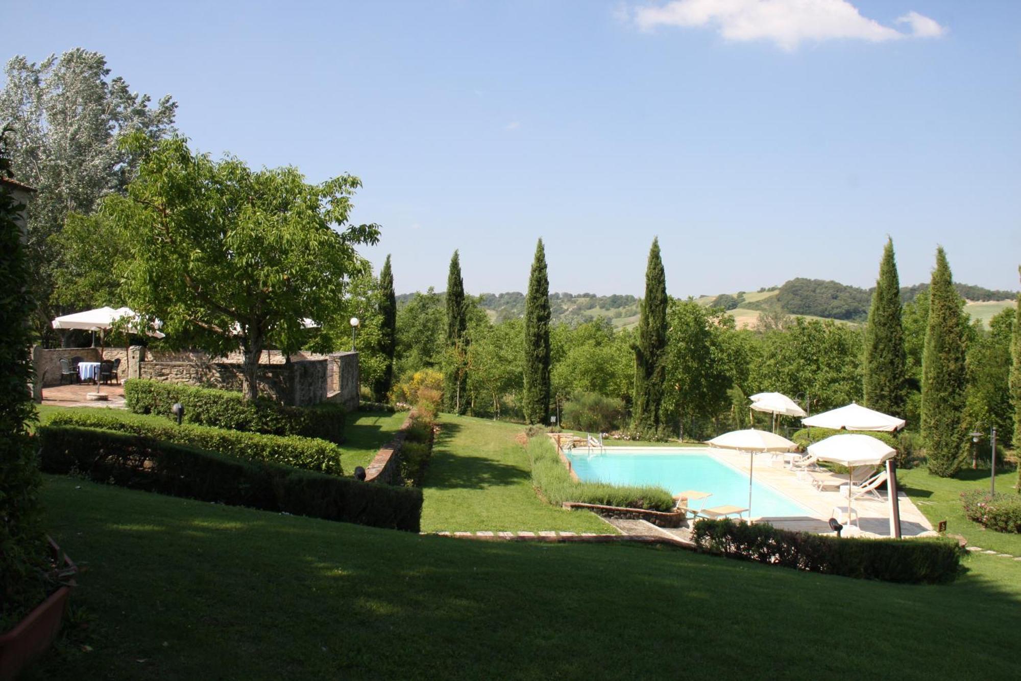 Podere La Chiusella B&B Раполано Терме Екстериор снимка