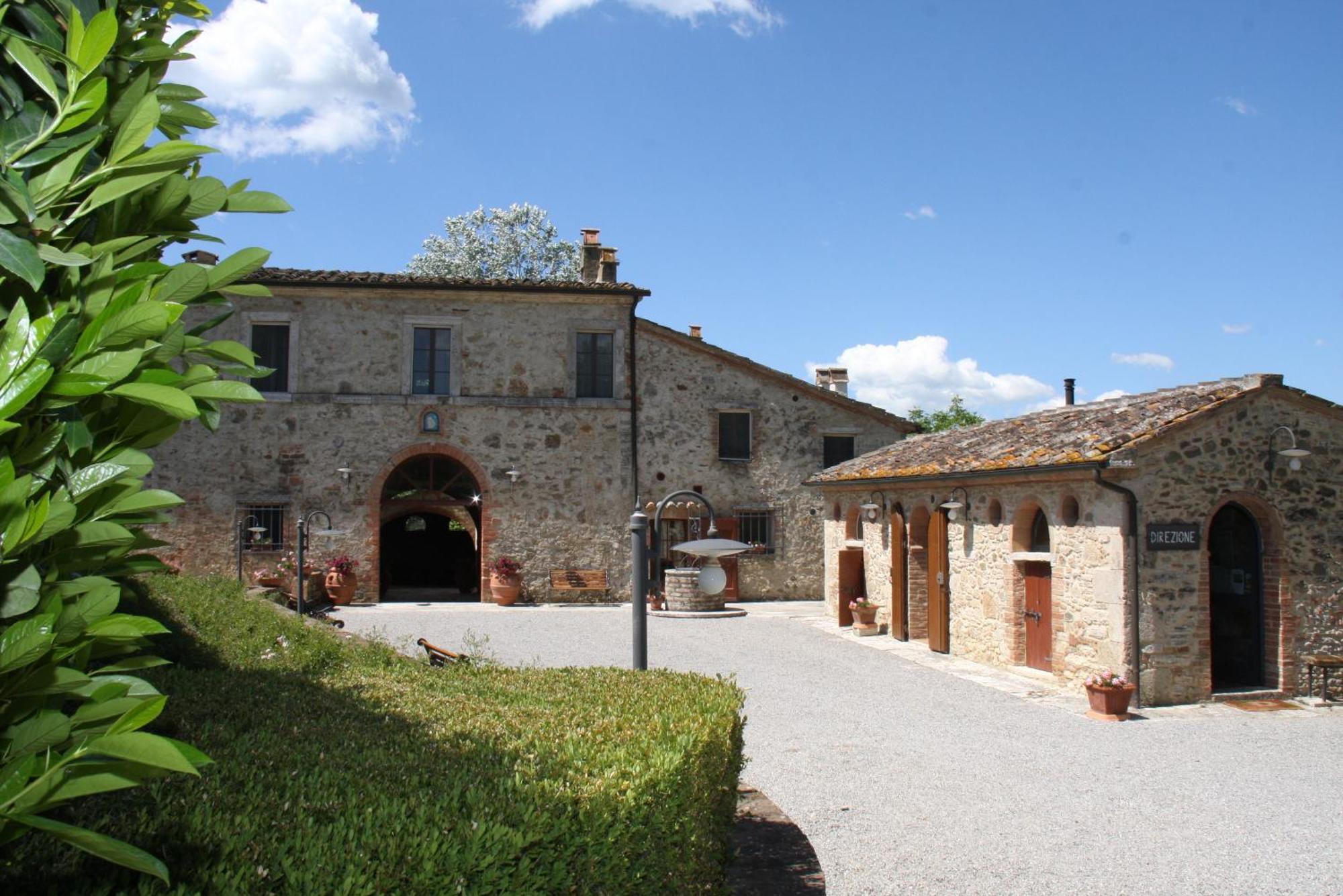 Podere La Chiusella B&B Раполано Терме Екстериор снимка
