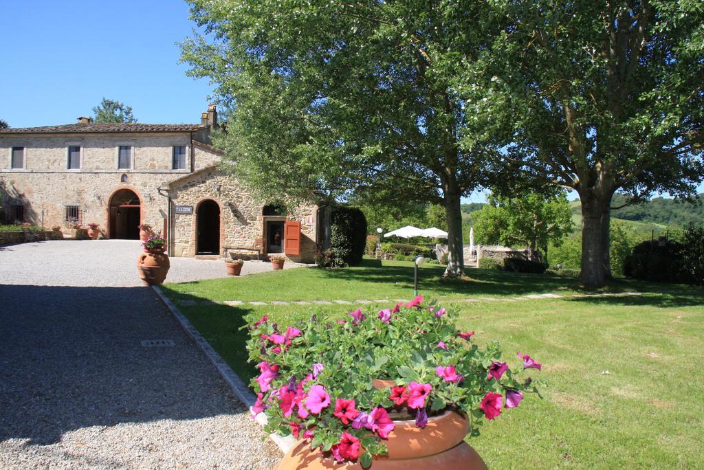 Podere La Chiusella B&B Раполано Терме Екстериор снимка