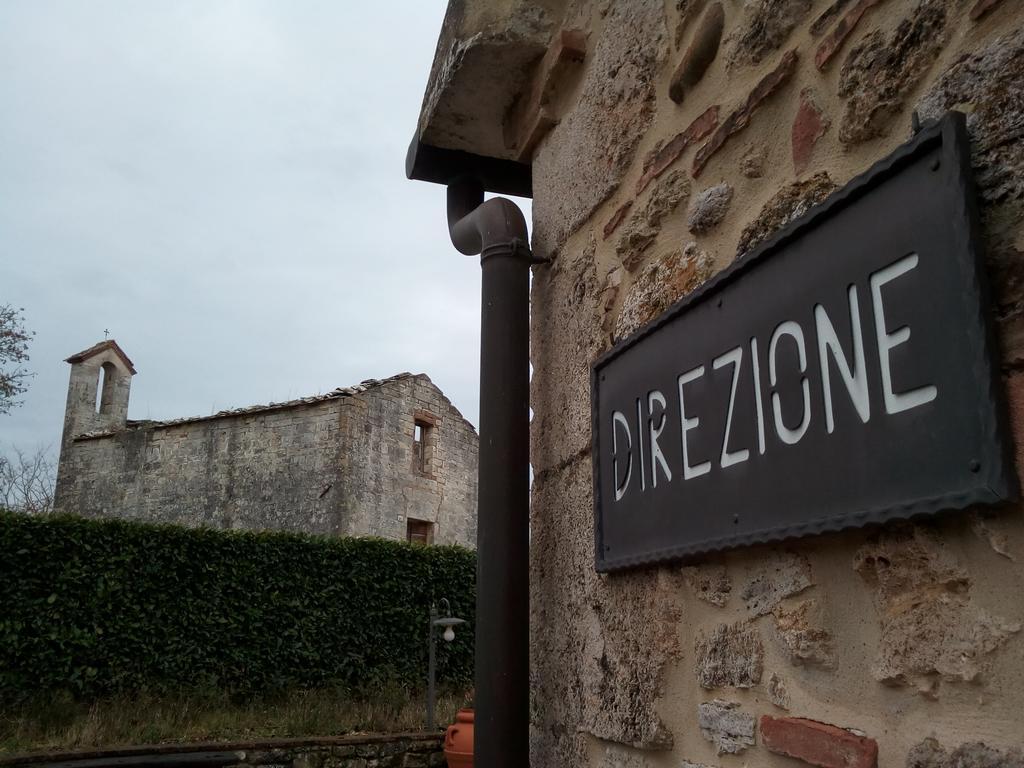 Podere La Chiusella B&B Раполано Терме Екстериор снимка