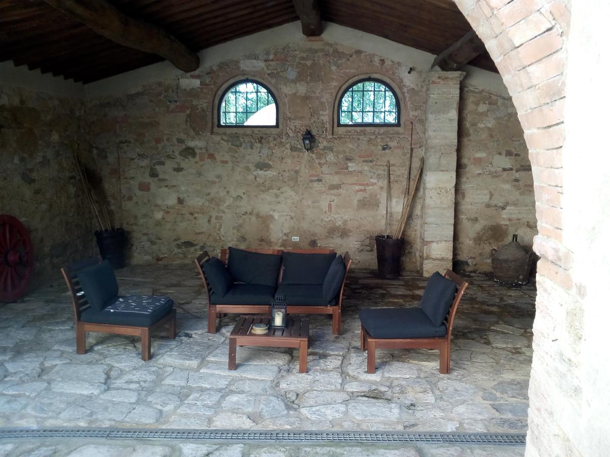 Podere La Chiusella B&B Раполано Терме Екстериор снимка