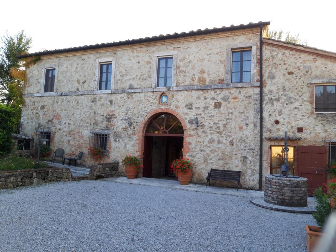 Podere La Chiusella B&B Раполано Терме Екстериор снимка